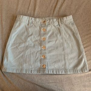 denim skirt